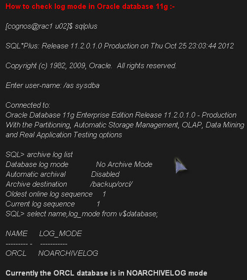 How to create Flashback of a database in Oracle?